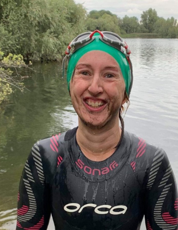 nice to meet you improving mental health open water swimming at gosfield lake Sue